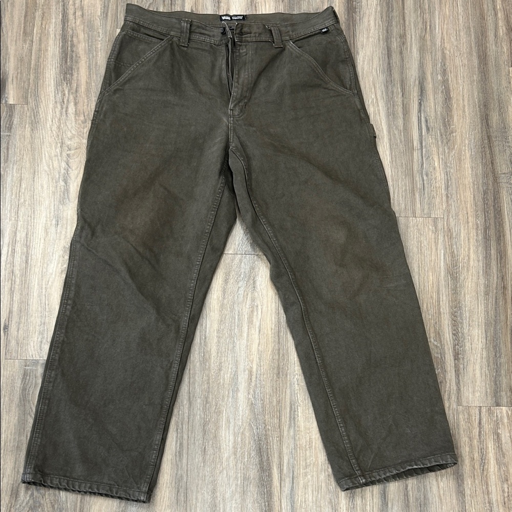 Men's Vans Drill Chore Carpenter pants. Baggy Fit 38” waist